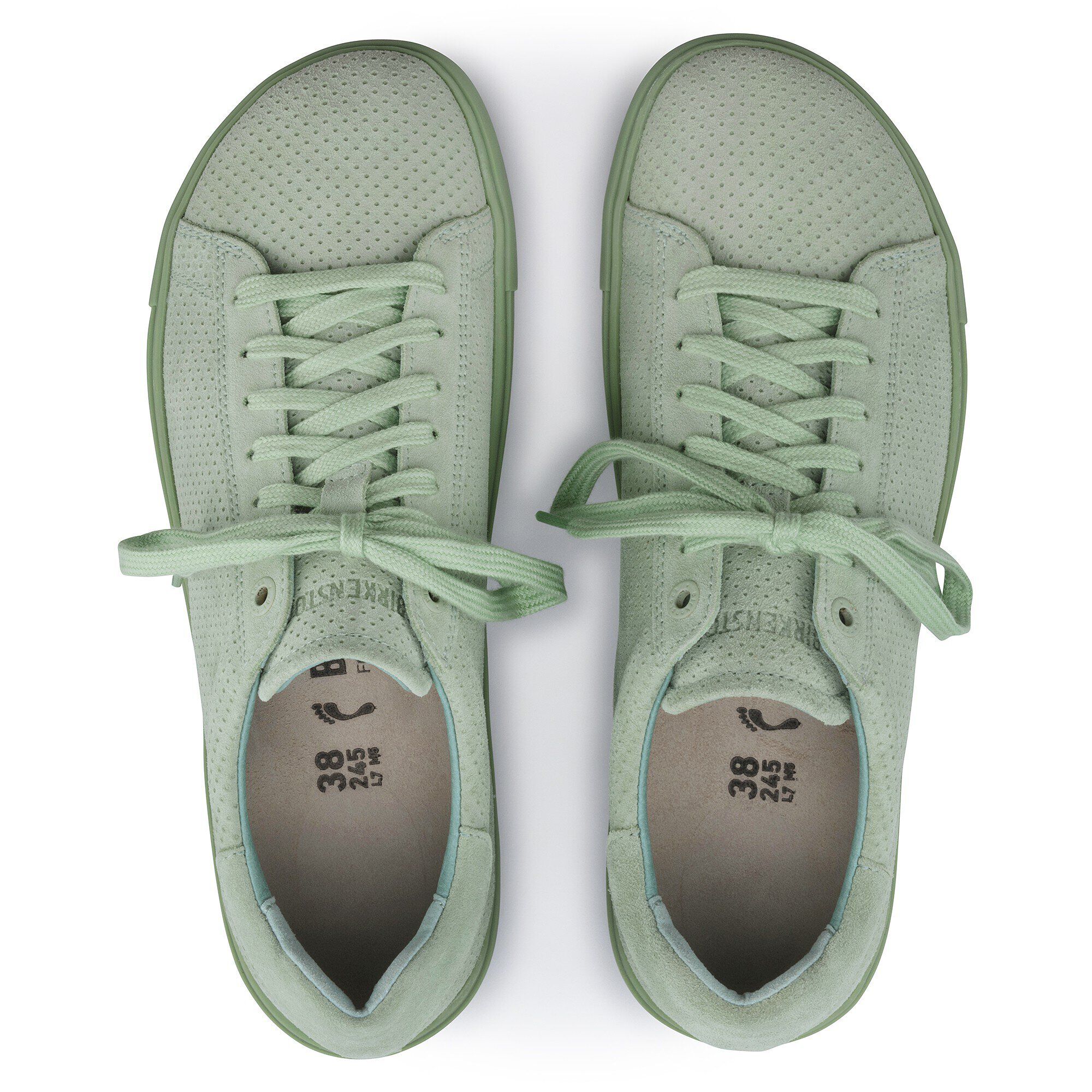 Bend Low Suede Leather Embossed