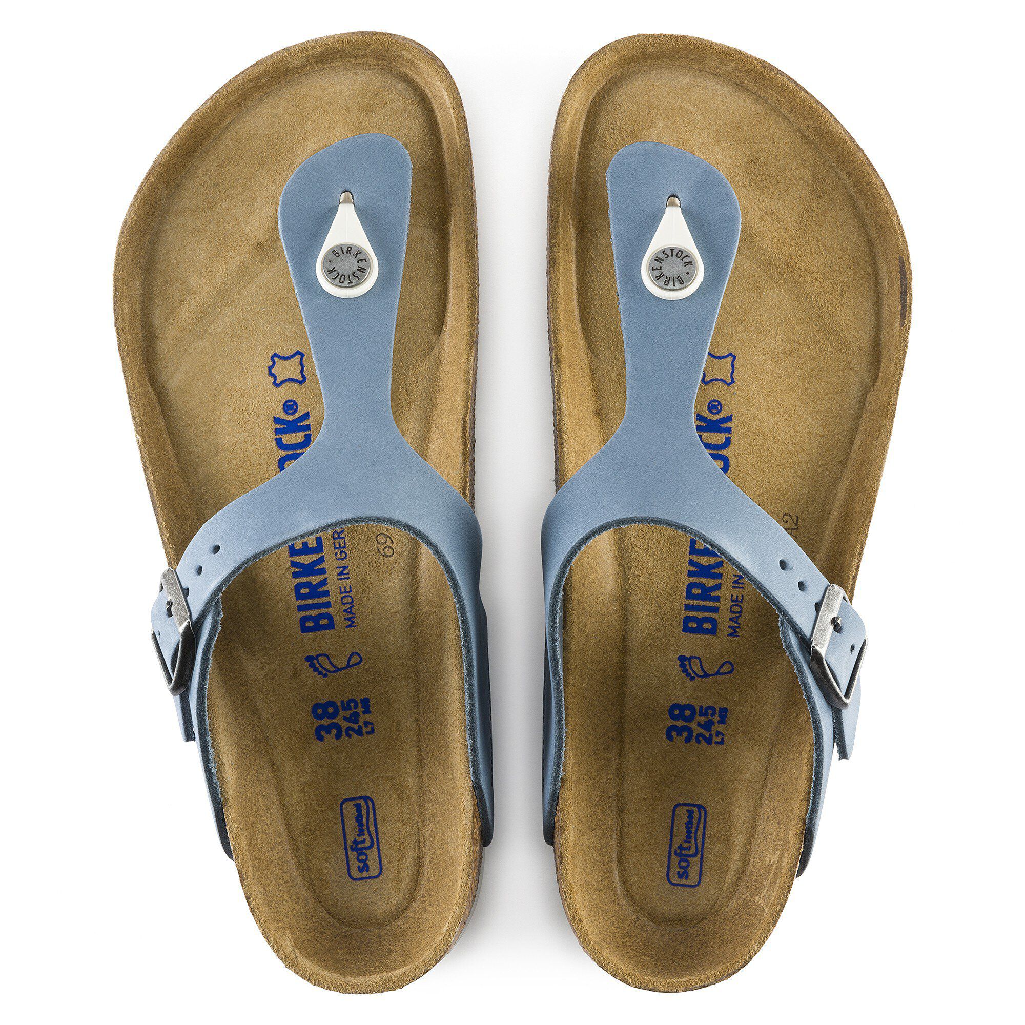 Gizeh Soft Footbed Nubuk Leather