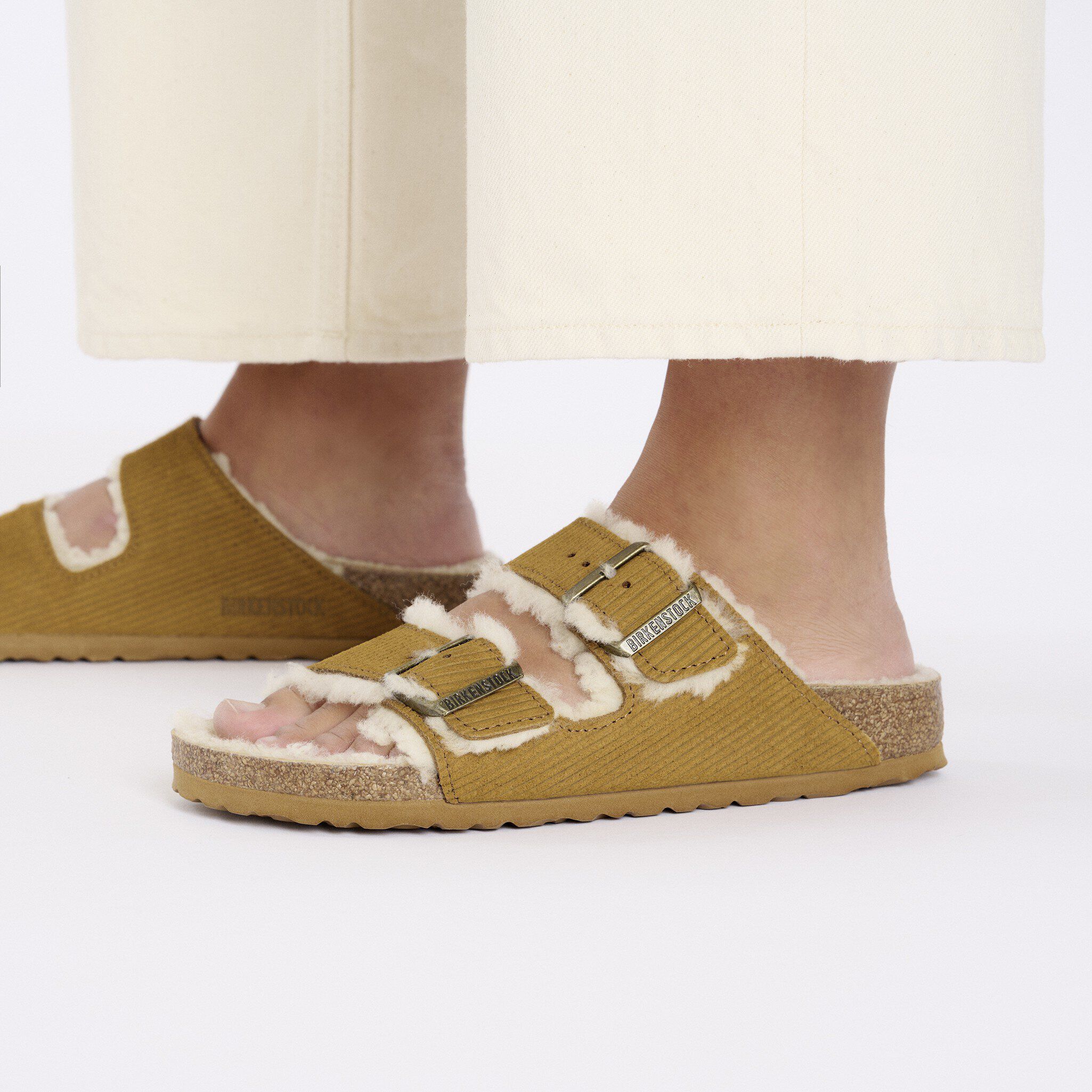 Arizona Shearling Suede Leather/Fur