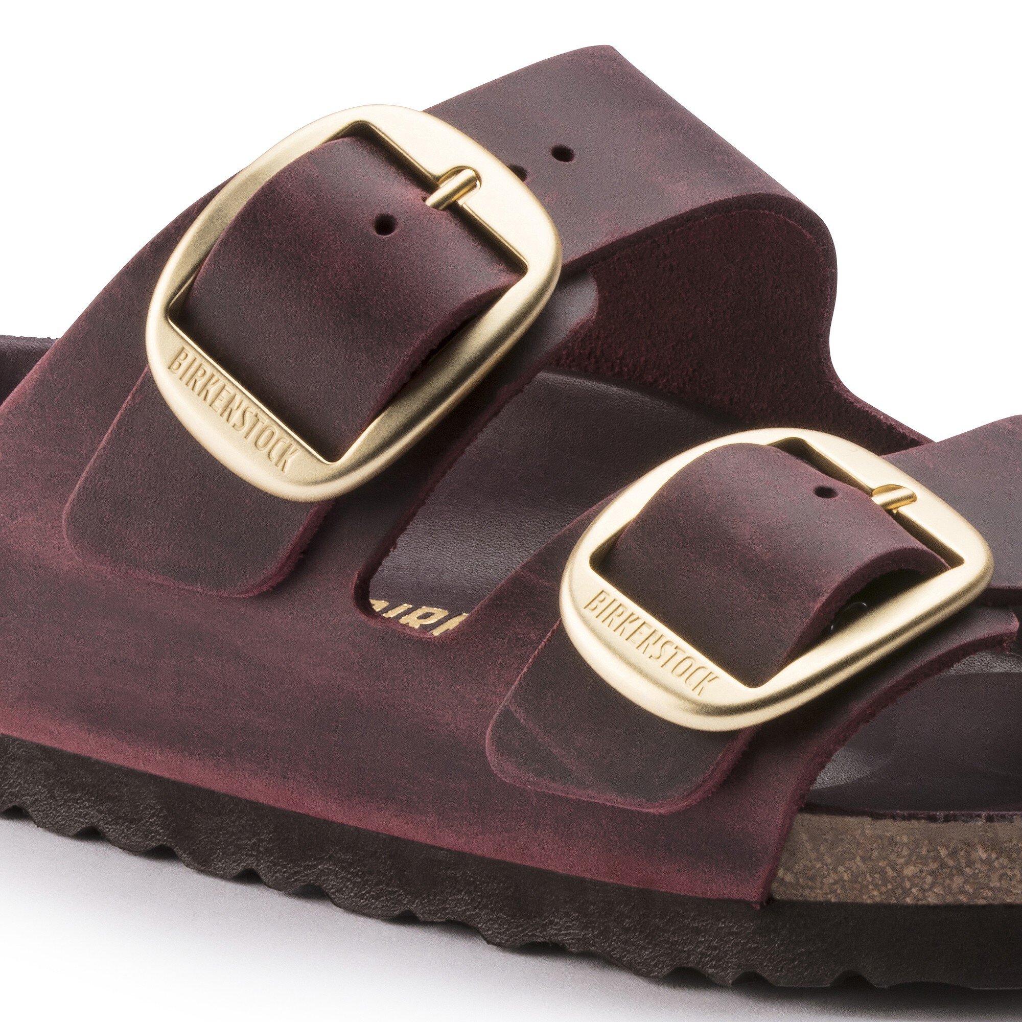 Arizona Big Buckle Oiled Leather Zinfandel BIRKENSTOCK