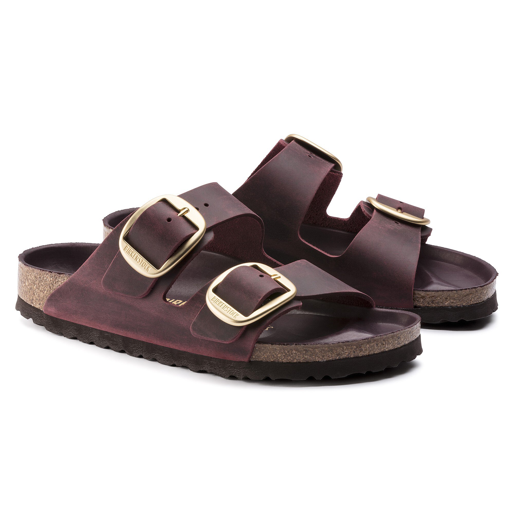 Arizona Big Buckle Oiled Leather Zinfandel BIRKENSTOCK